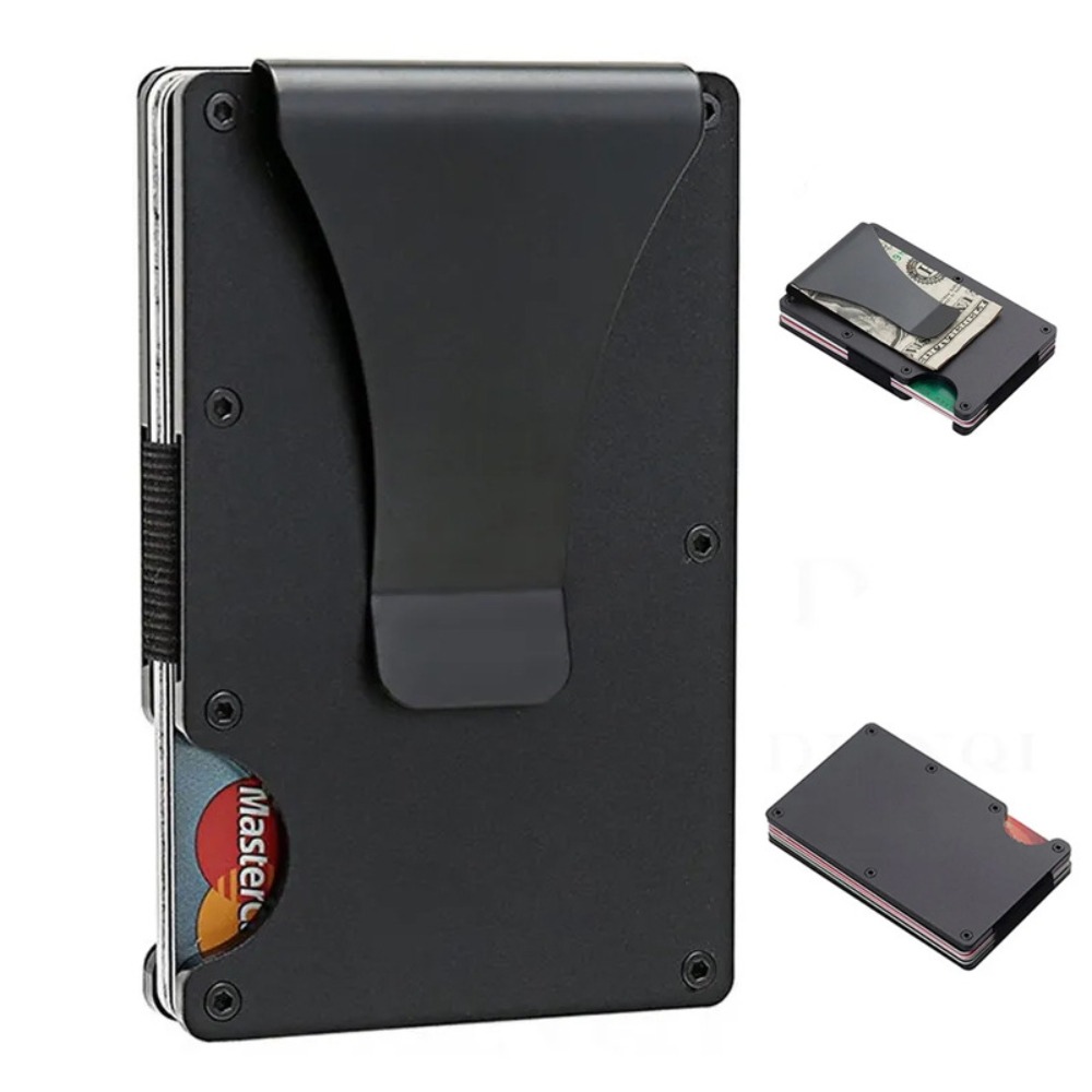 Index Card Holder - حافظة بطاقات من سبائك الألومنيوم مضادة