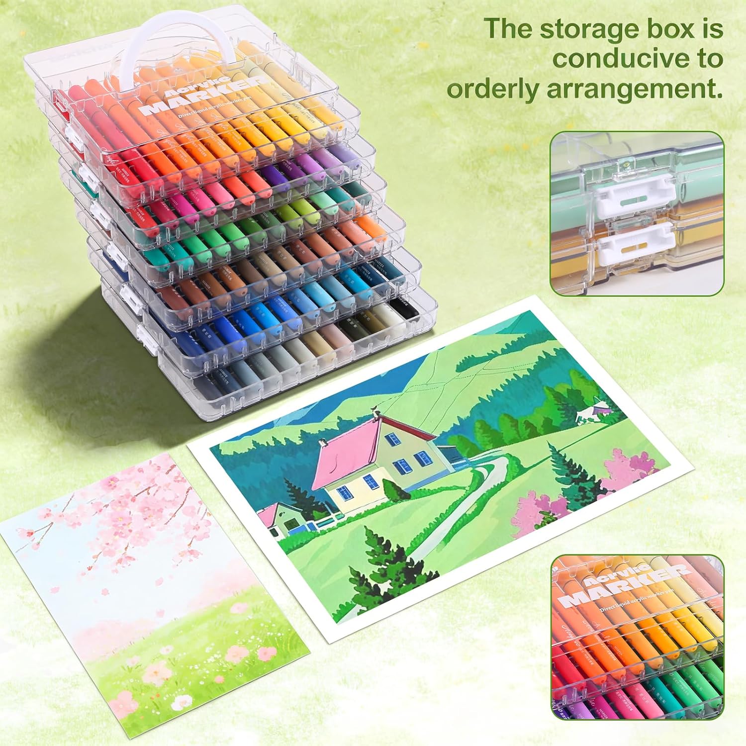 أقلام تلوين أكريليك فنية 12/36 - مراجعة Copic Marker Classic وسعره