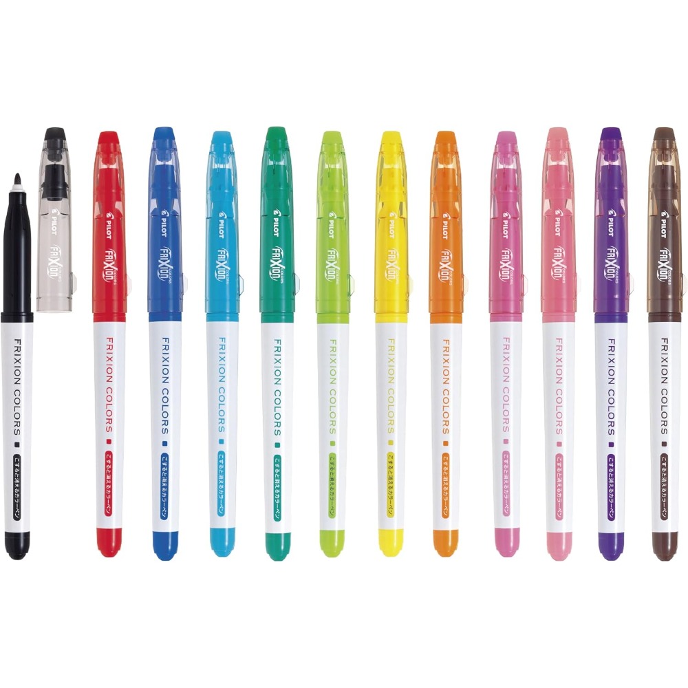 مجموعة أقلام تحديد مائية قابلة - مراجعة Pilot Pen Frixion وسعره