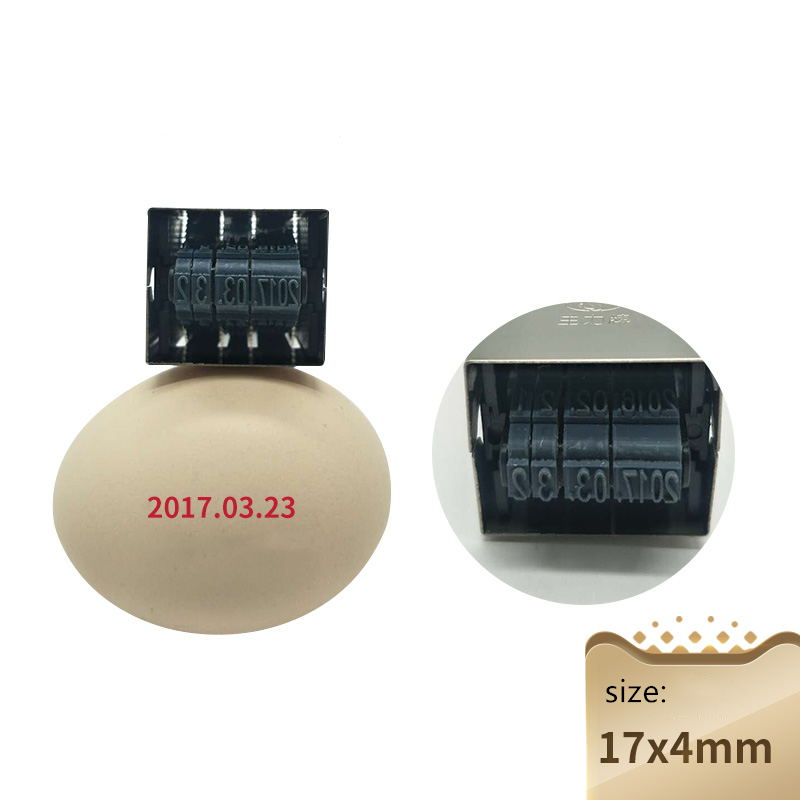 أختام تاريخ محمولة للبيض والسو - مراجعة Rubber Date Stamp وسعره