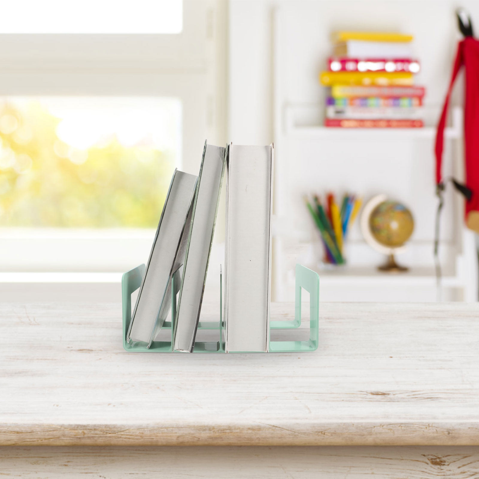منظم كتب مكتبي متعدد الأقسام ب - مراجعة Magazine Holder Rack وسعره
