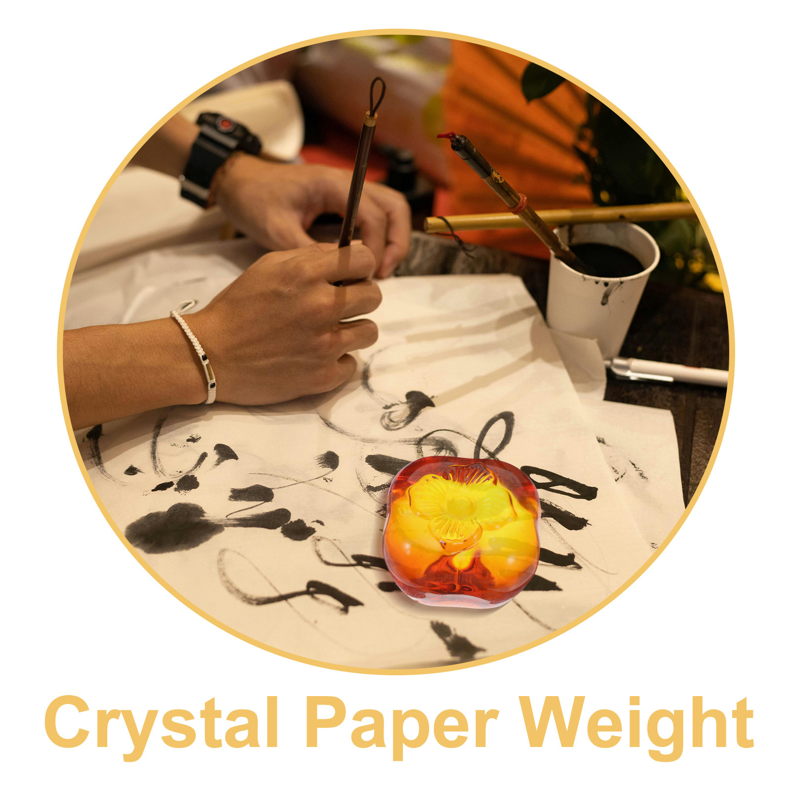 ثقالة ورق من الزجاج على شكل فا - مراجعة Book Weight Glass وسعره