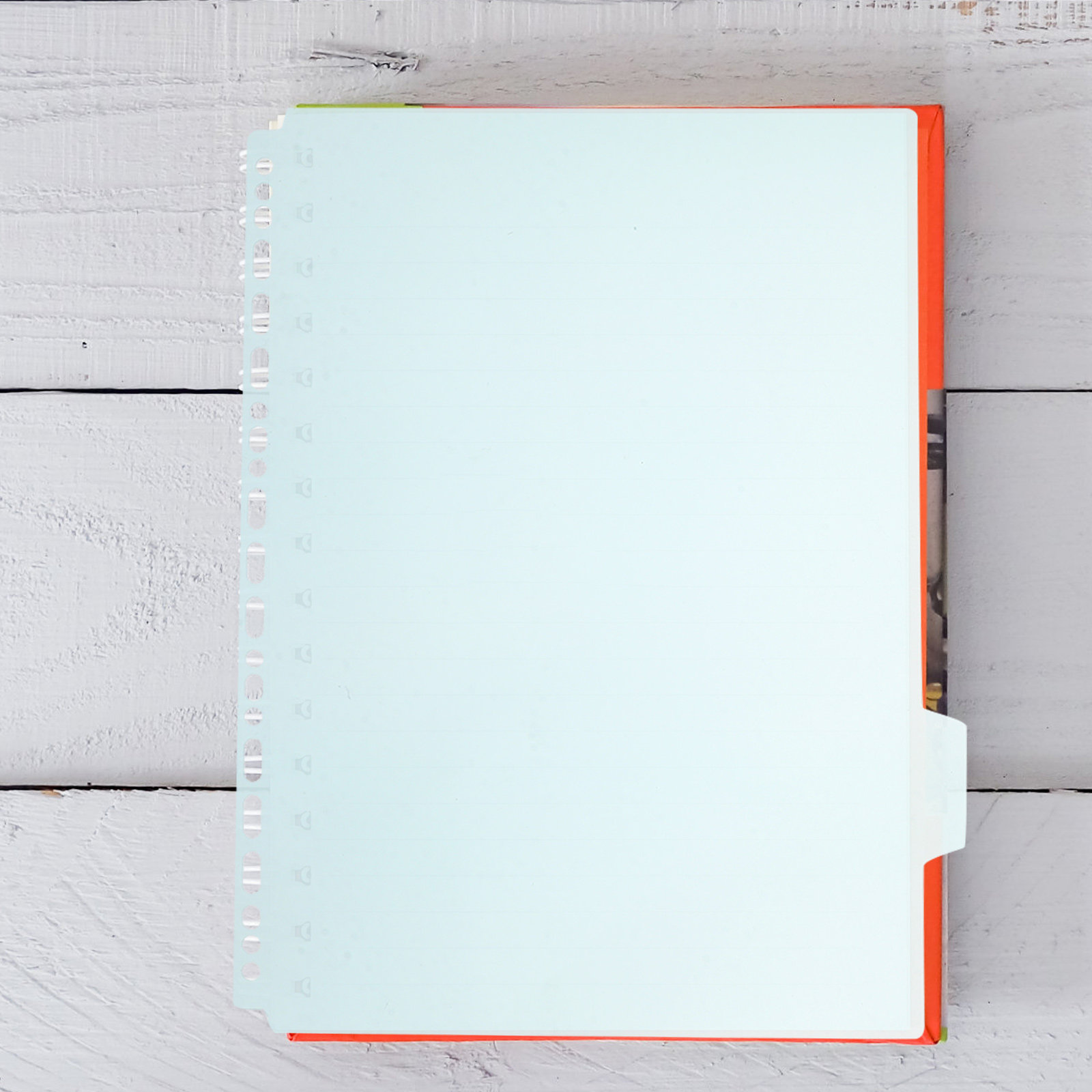 6 قطع من فواصل الملفات ذات الع - مراجعة Tab Divider A4 وسعره